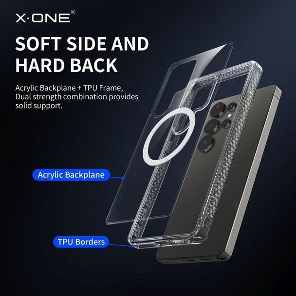 Futerał X-ONE Dropguard Magnetic Case Pro (kompatybilny z MagSafe) - do Samsung Galaxy S25