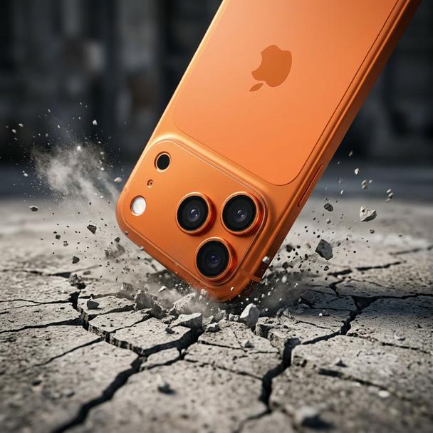 Szkło hartowane na aparat AR+AF Full Metal do IPHONE 17 PRO pomarańczowe