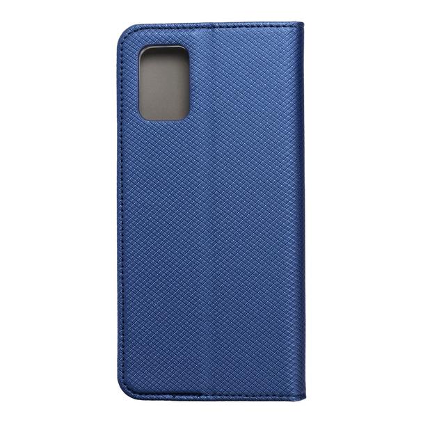 Etui z klapką na Samsung A71 Smart Case Book granatowe