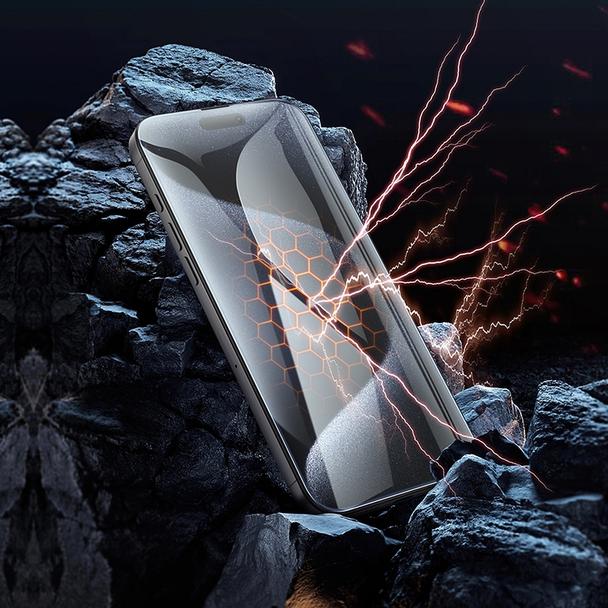 Szkło hartowane do iPhone 16 Pro HD Anti-static (SET 25in1) Hoco G10