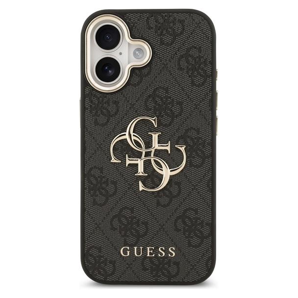 GUESS futerał do IPHONE 17 GUHCP17S4GMGCGR (PU W/ Big 4G Classic Logo) złoto czarny
