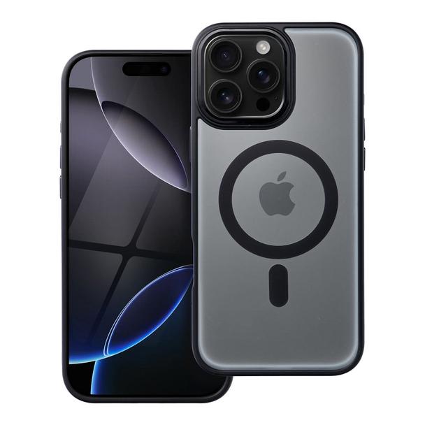 Futerał do iPhone 16 PRO MAX Matte Mag Cover zgodny z MagSafe czarny