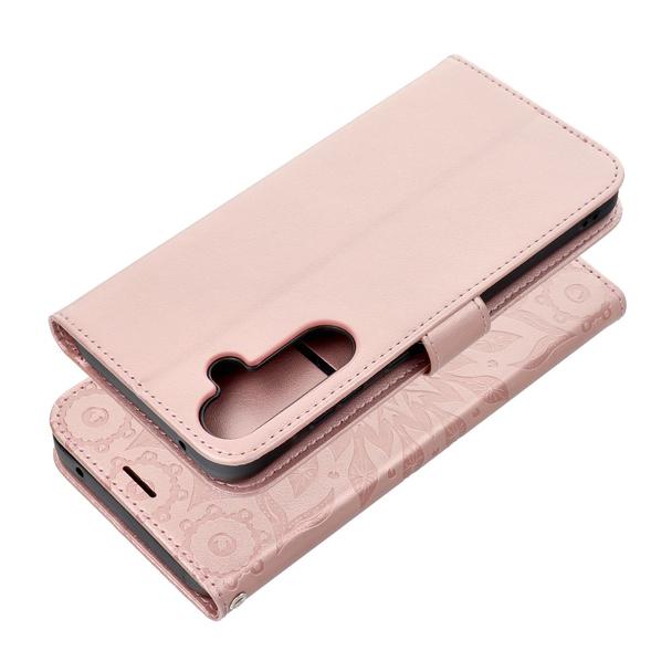Etui z klapką na Samsung A35 5G Mezzo Book mandala złoto-różowe