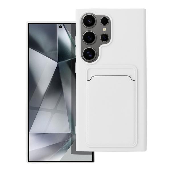 Futerał do Samsung S24 ULTRA Card Case biały