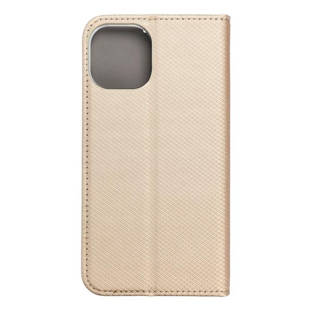Kabura SMART CASE Book do IPHONE 15 złoty