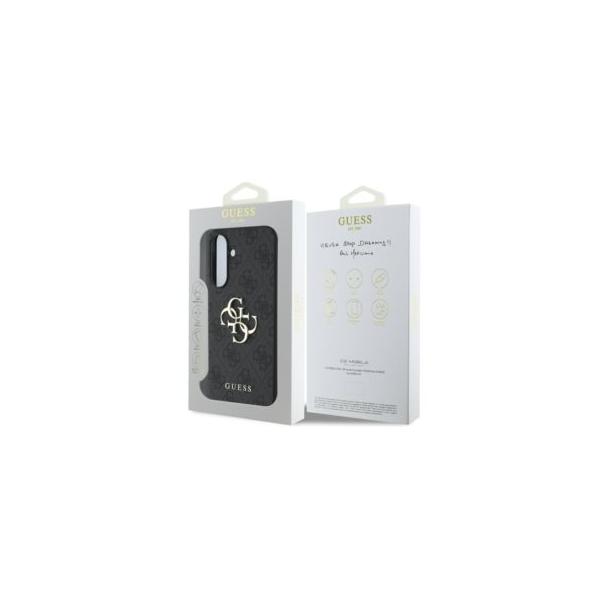 GUESS futerał do SAMSUNG A56 GUHCSA564GMGGR (4G PU Big Logo) czarny