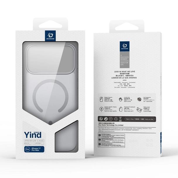 DUX DUCIS futerał YIND compatible with MagSafe do IPHONE 17 PRO MAX szary
