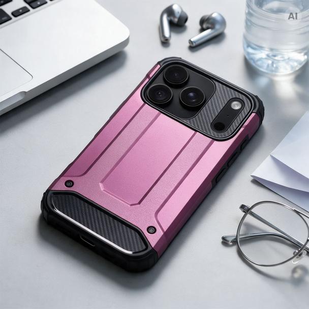 Etui na iPhone 18 Pro Max / 17 Pro Max Armor burgundowy