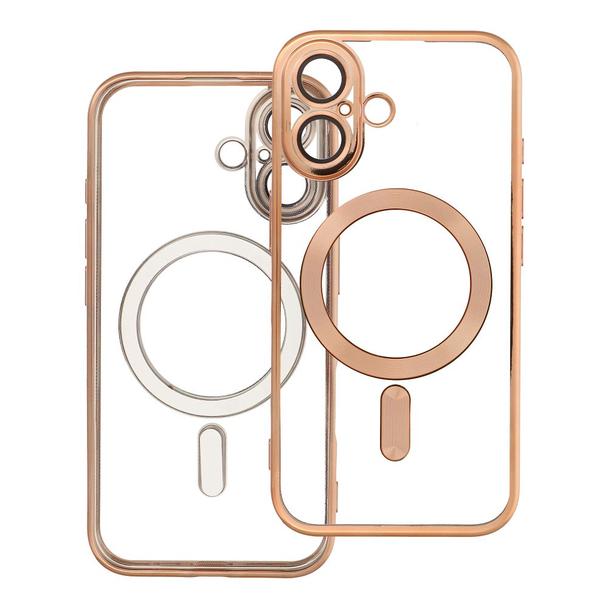 Futerał do iPhone 16 Electro Mag Cover zgodny z MagSafe złoty