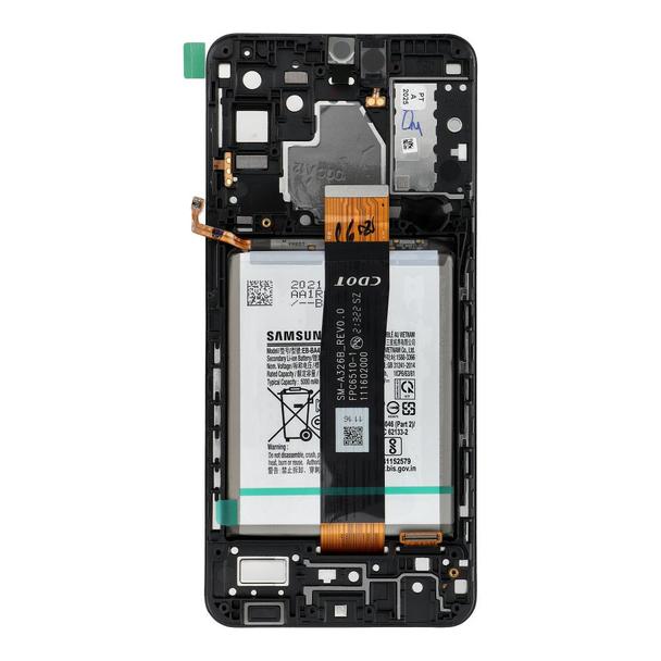 ServicePack Wyświetlacz LCD SAMSUNG A32 5G A326B GH82-25454A z baterią