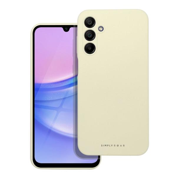 ROAR futerał CLOUD SKIN do SAMSUNG A15 4G / A15 5G Jasnożółty