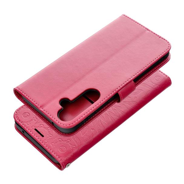 Etui z klapką na Samsung A55 5G Mezzo Book mandala magenta