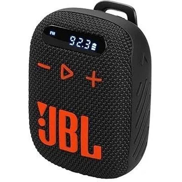 Głośnik bezprzewodowy JBL Wind 3 z uchwytem na kierownicę czarno-pomarańczowy