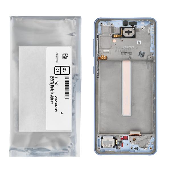 ServicePack Wyświetlacz LCD SAMSUNG A33 5G A336B GH82-28143C Blue