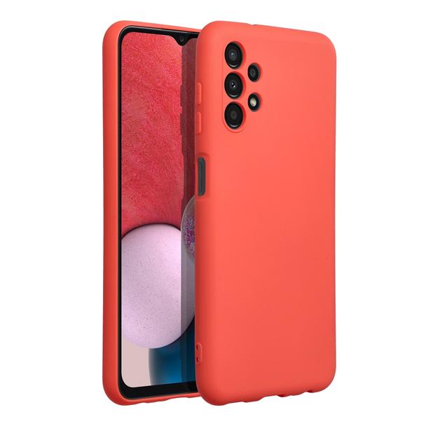 Futerał do Samsung A13 4G Silicone brzoskwiniowy