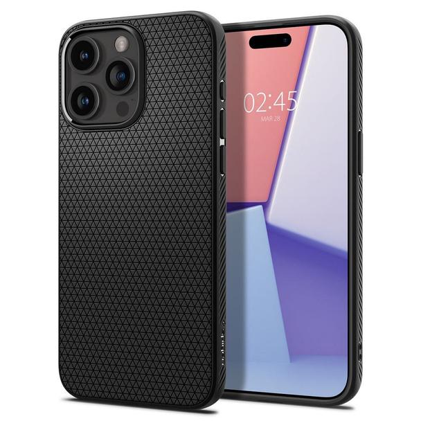 SPIGEN futerał LIQUID AIR do IPHONE 15 Pro Max matte black