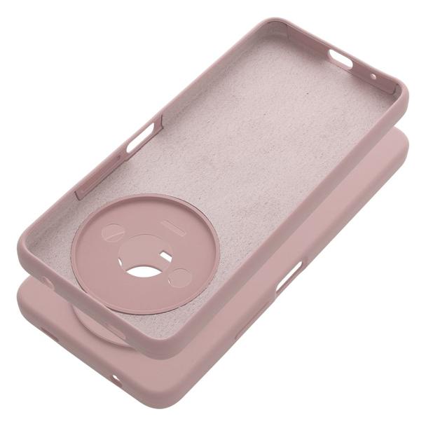 Futerał do Xiaomi Redmi A3 4G Silicone 2mm pudrowy róż