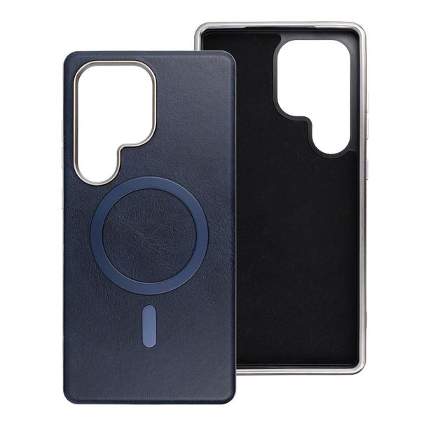Futerał do Samsung A17 Gentleman Mag Cover zgodny z MagSafe granatowy