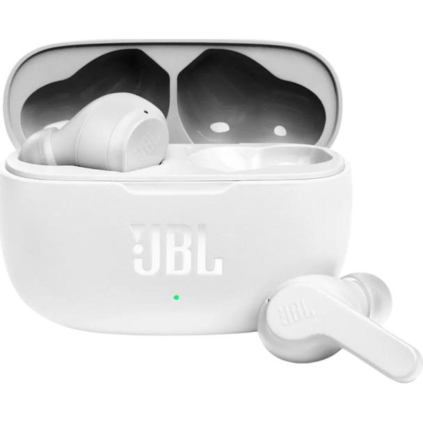 Słuchawki bezprzewodowe douszne JBL TWS Wave 200 białe