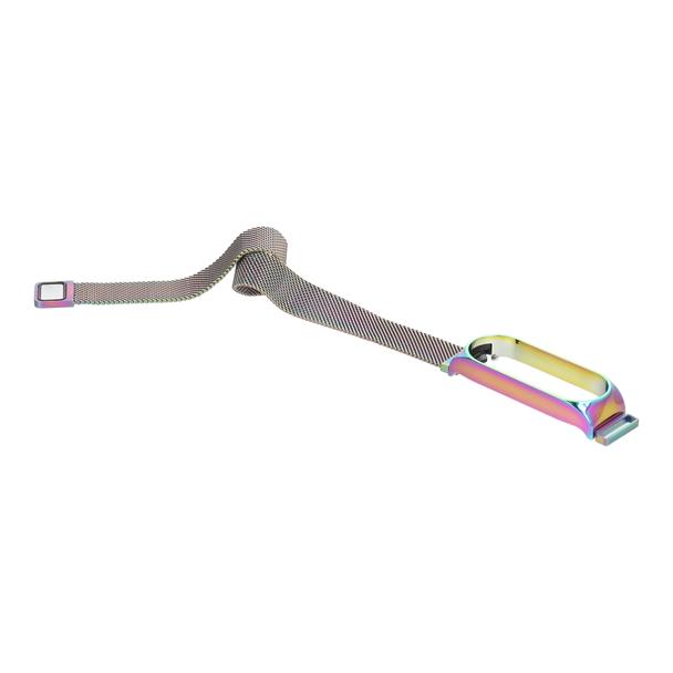 Pasek metalowy METAL do XIAOMI  Mi Band 5 / 6 wielokolorowy (05)