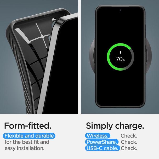 SPIGEN futerał LIQUID AIR do SAMSUNG S24 Plus matte black