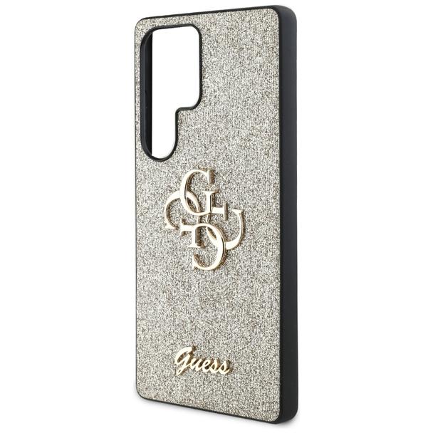 GUESS futerał do SAMSUNG S25 Ultra GUHCS25LHG4SGD (Fixed Glitter Big 4G) złoty