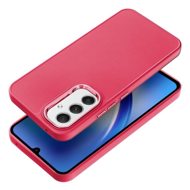 Futerał do Samsung A54 5G Frame magenta