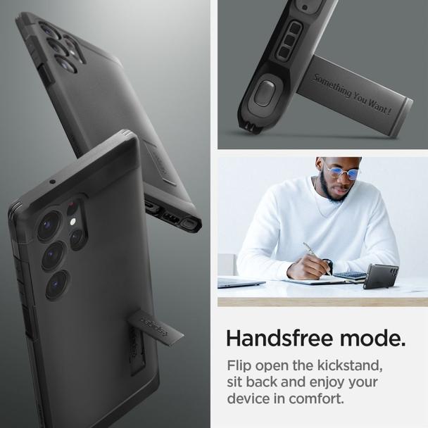 SPIGEN futerał TOUGH ARMOR do SAMSUNG S23 Ultra black