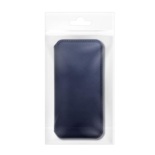 Etui z klapką na Samsung S25 PLUS Dual Pocket Book granatowe
