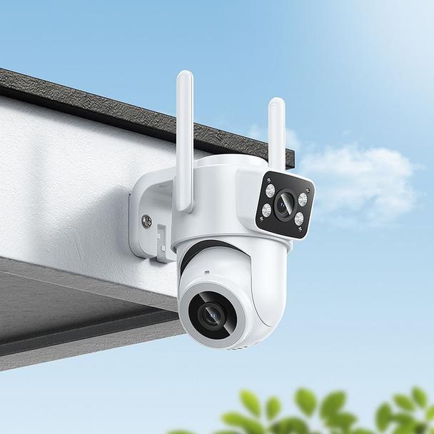 Kamera zewnętrzna 2MP Full HD Wi-Fi Hoco D9 biała