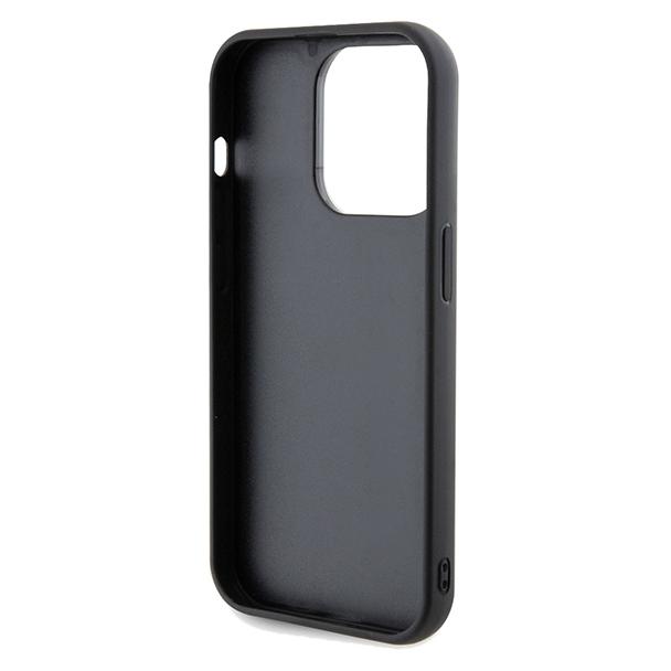 GUESS futerał do IPHONE 14 Pro GUHCP14LPMSDGSK (Disco Metal Script) czarny