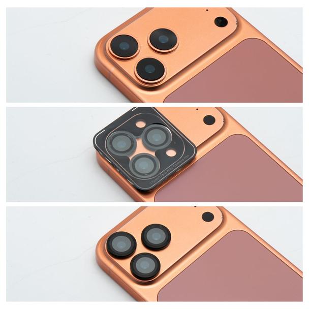 Szkło na aparat BLUE STAR Easy Install do IPHONE 15 / 15 PLUS czarne