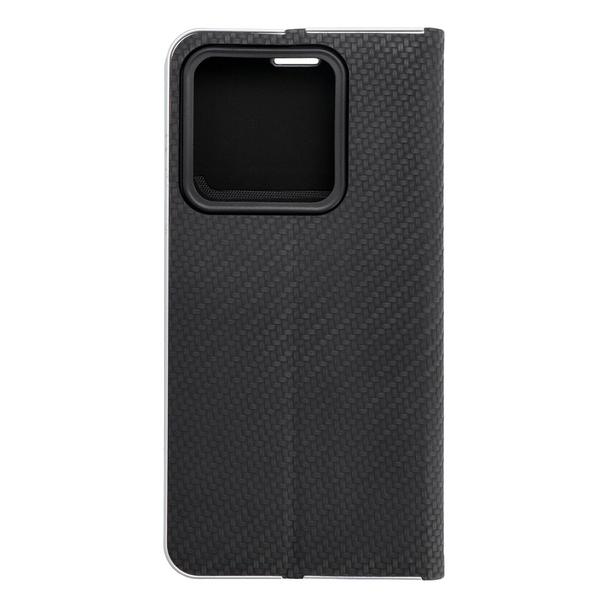 Etui z klapką na Xiaomi 14 Luna Book Carbon czarne