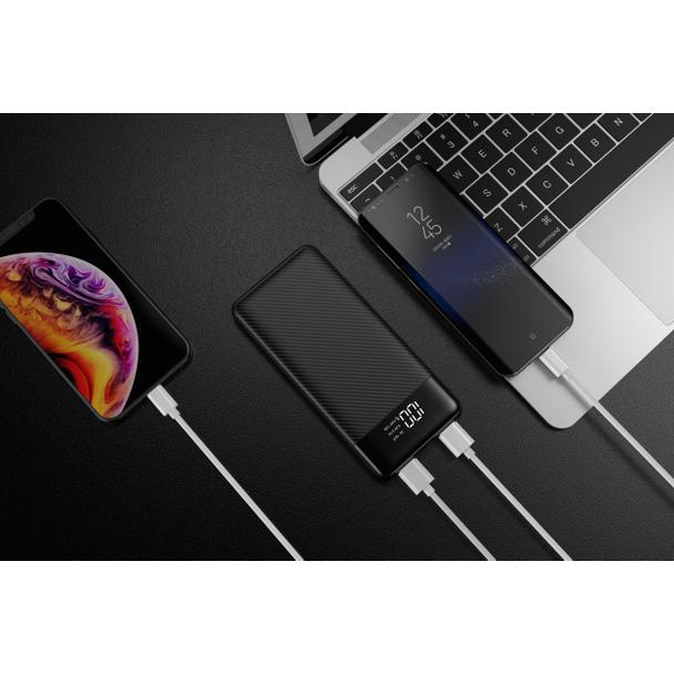 Powerbank Veger L11 (W1087) 10000 mAh czarny