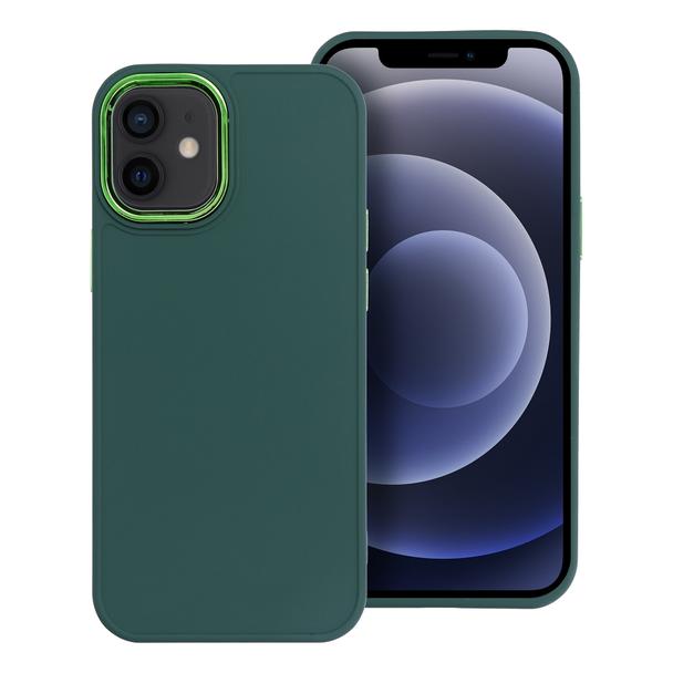 Futerał do iPhone 12 MINI Frame zielony
