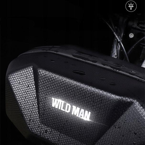 WILDMAN sakwa rowerowa na kierownicę na zamek 3,5L X9 czarna