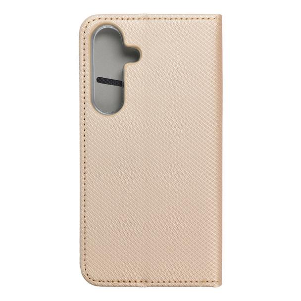 Etui z klapką na Samsung S24 Smart Case Book złote
