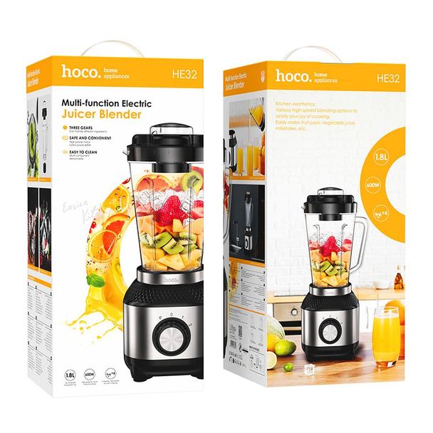 Blender kielichowy Hoco 1,8L HE32 czarny