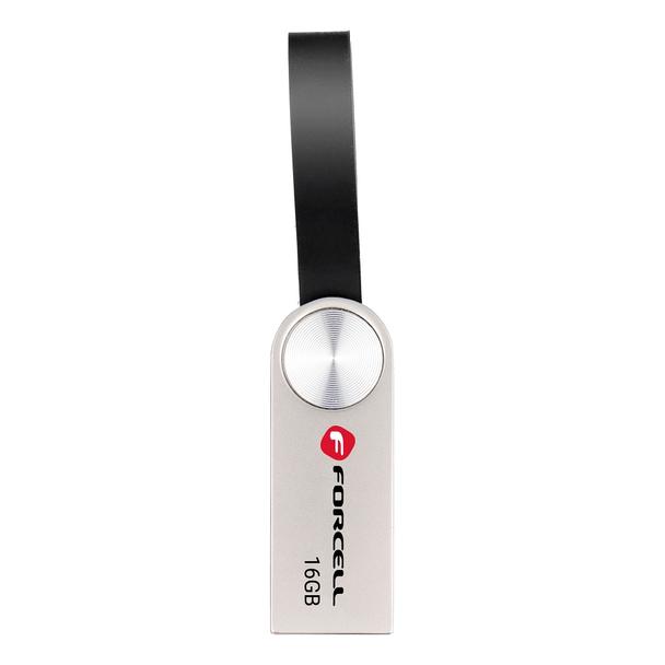 Pendrive 16GB USB 3.2 Gen 1 (USB A) Forcell F-Data Metal srebrny