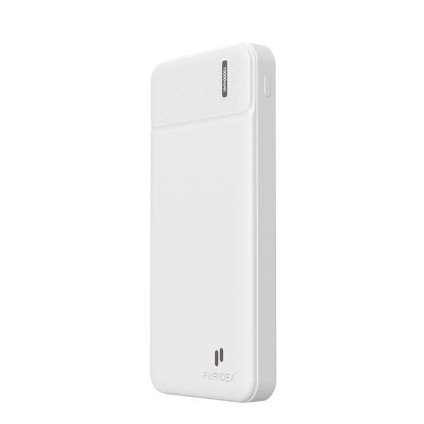 PURIDEA powerbank 10 000 mAh PD QC3.0 3A 20W Q6 biały