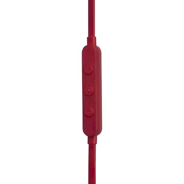 Słuchawki przewodowe douszne USB C JBL Tune 310C czerwone