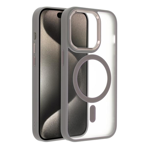 Futerał do iPhone 17 PRO MAX Matte Mag Cover zgodny z MagSafe tytanowy