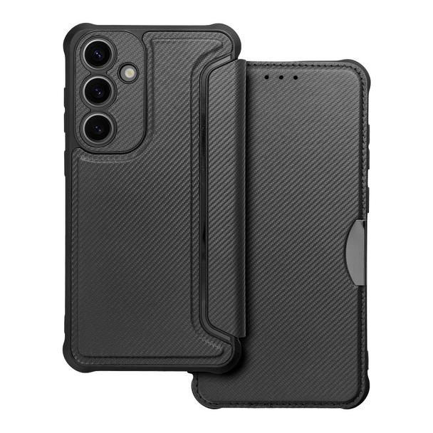Etui z klapką na Samsung S24 PLUS Razor Book czarne