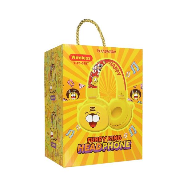 Słuchawki nagłowne bezprzewodowe / bluetooth JELLIE MONSTER Deman YLFS-05BT zółte