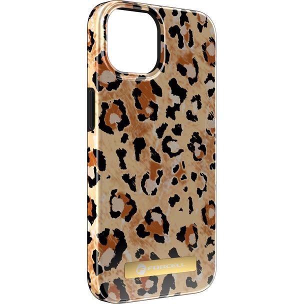 Etui na iPhone 15 Forcell F-Protect Mirage zgodny z MagSafe wild panther