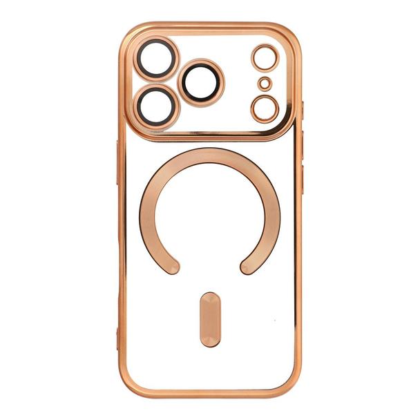 Etui na iPhone 18 Pro / 17 Pro Electro Mag Cover zgodne z MagSafe złote