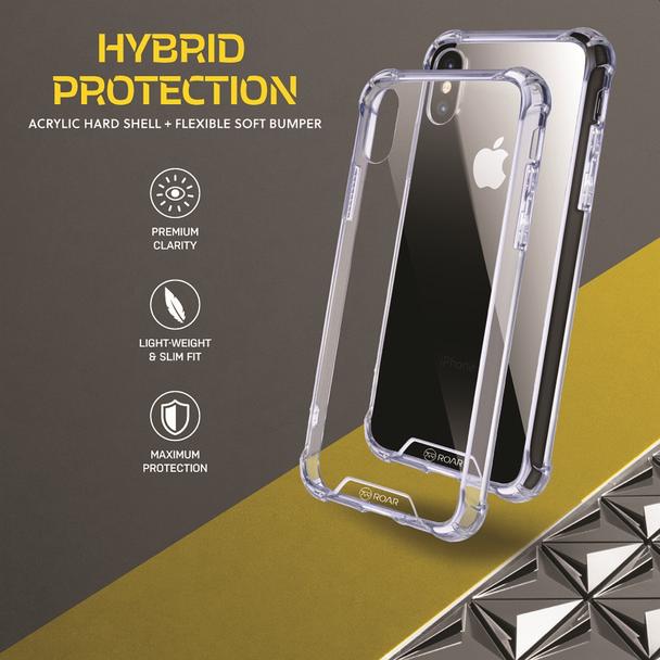 ROAR futerał ARMOR do IPHONE 18 Pro / 17 Pro transparentny