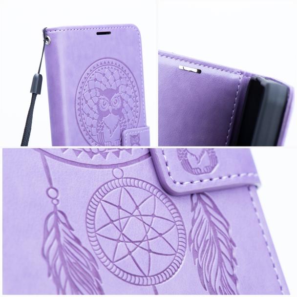 Etui z klapką na Xiaomi Redmi NOTE 11 / 11S Mezzo Book łapacz snów fioletowe