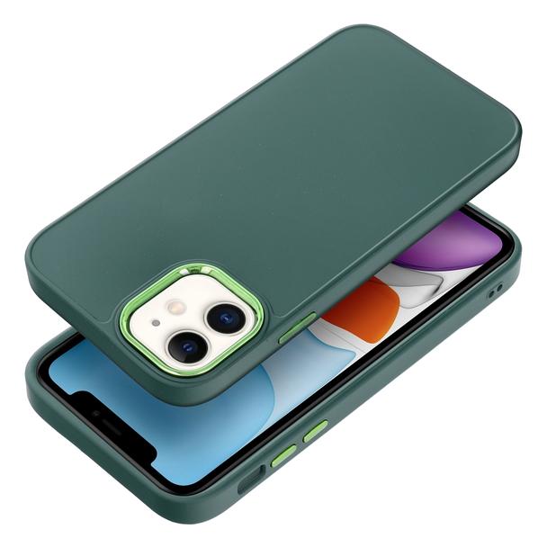 Futerał do iPhone 11 Frame zielony