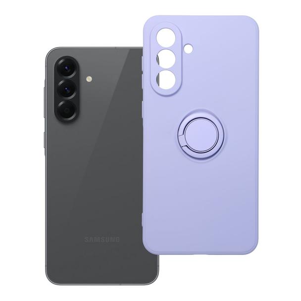 Futerał do Samsung A56 5G Silicone Ring fioletowy